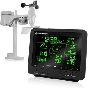 BRESSER 5-in-1 Professioneel Weerstation met kleurenweergave