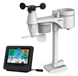 National Geographic wlan weerstation met 7-in-1 professionele sensor