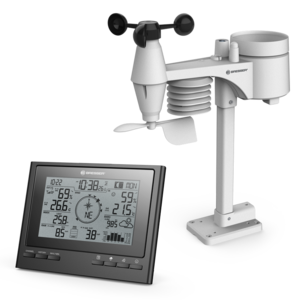 BRESSER 7-in-1 draadloos weerstation ClimateScout zwart