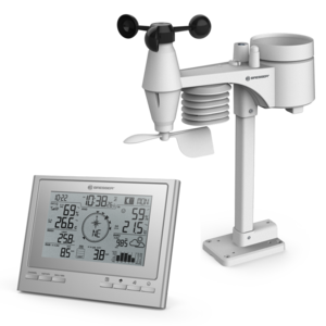 BRESSER 7-in-1 draadloos weerstation ClimateScout zilver