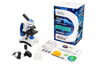 Discovery Pico Pico Rood Microscope met boek: een geweldig cadeau