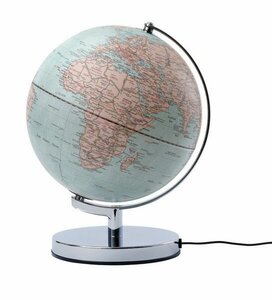 Wereldbol Tafelmodel Terra Antiek Light 25cm