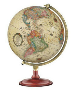 Scan Globe Wereldbol Voyager 30cm