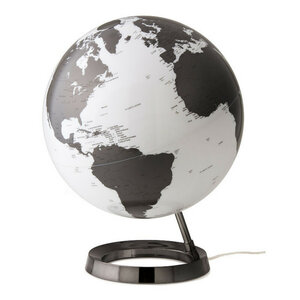 Atmosphere Design wereldbol Licht & Kleur Charcoal 30cm