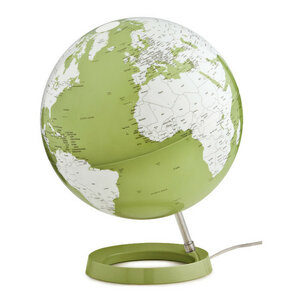 Atmosphere Design wereldbol Licht & Kleur Pistache 30cm