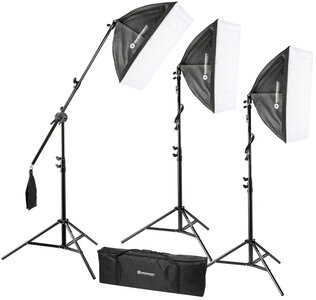 Bresser Daglicht Studio Softbox Set 1875 watt