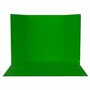 StudioKing Panoramische Achtergrond Green Screen FSF-240400PT 240x400cm