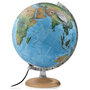 Atmosphere wereldbol R4 Zilver 30cm