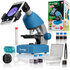 Bresser Junior Doorzicht Microscoop 40x-640x blauw