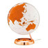 Atmosphere Design wereldbol Licht & Kleur Oranje 30cm